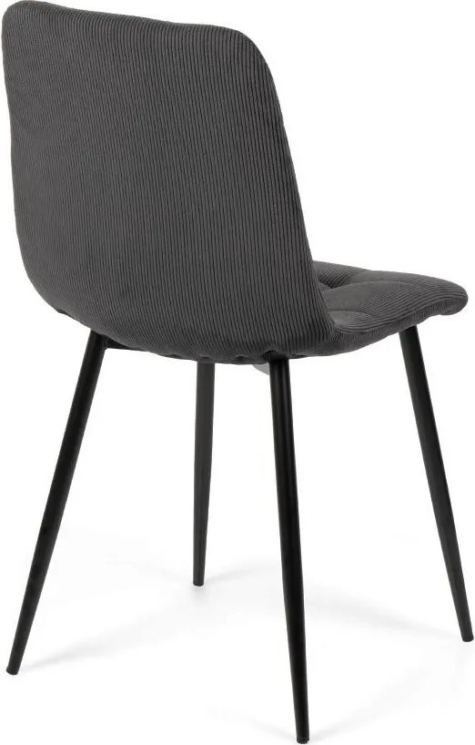 Set - 4 ks Jedálenská stolička AVENBERG ARDEN, sivá