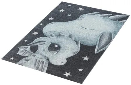 Koberce Breno Kusový koberec FUNNY 2107 Blue, modrá, viacfarebná,120 x 170 cm