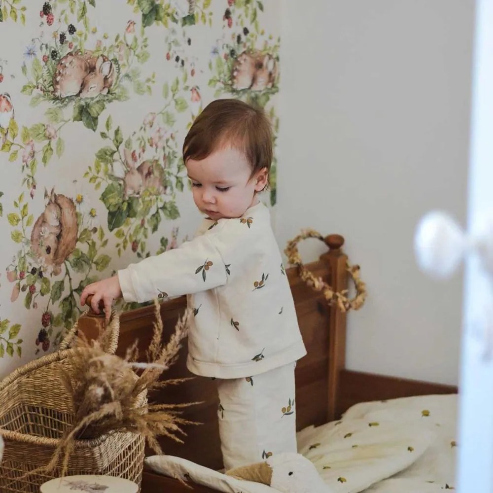 Tapeta malé ospalé zvieratká 280x50 cm