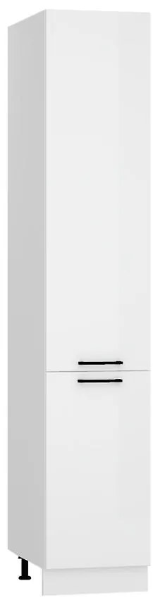 Kuchynská skrinka Oscar D40sł 2133 Pl 2fr biely lesk/biela