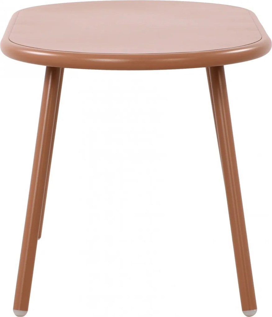 Konferenčný stolík Velva - v45 x 80 x 45 cm - Terracotta