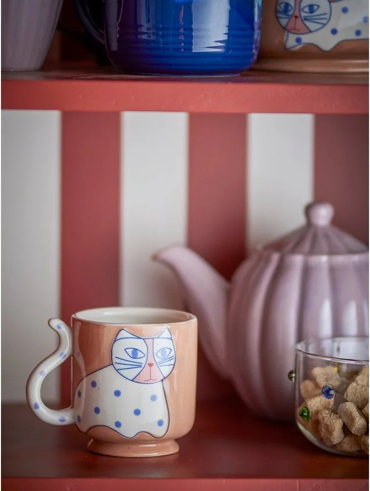 Svetlohnedé hrnčeky v súprave 4 ks Missy – Bloomingville