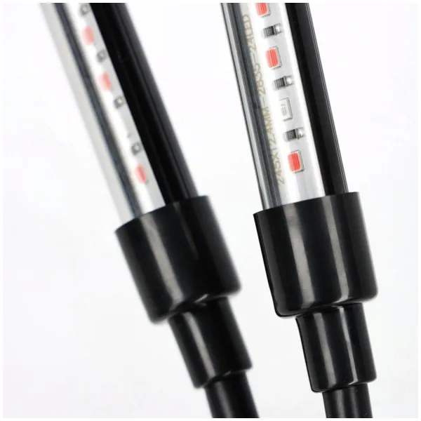 LED Stmievateľná lampa s klipom na pestovanie rastlín VITARO 3xLED/10W/230V čierna