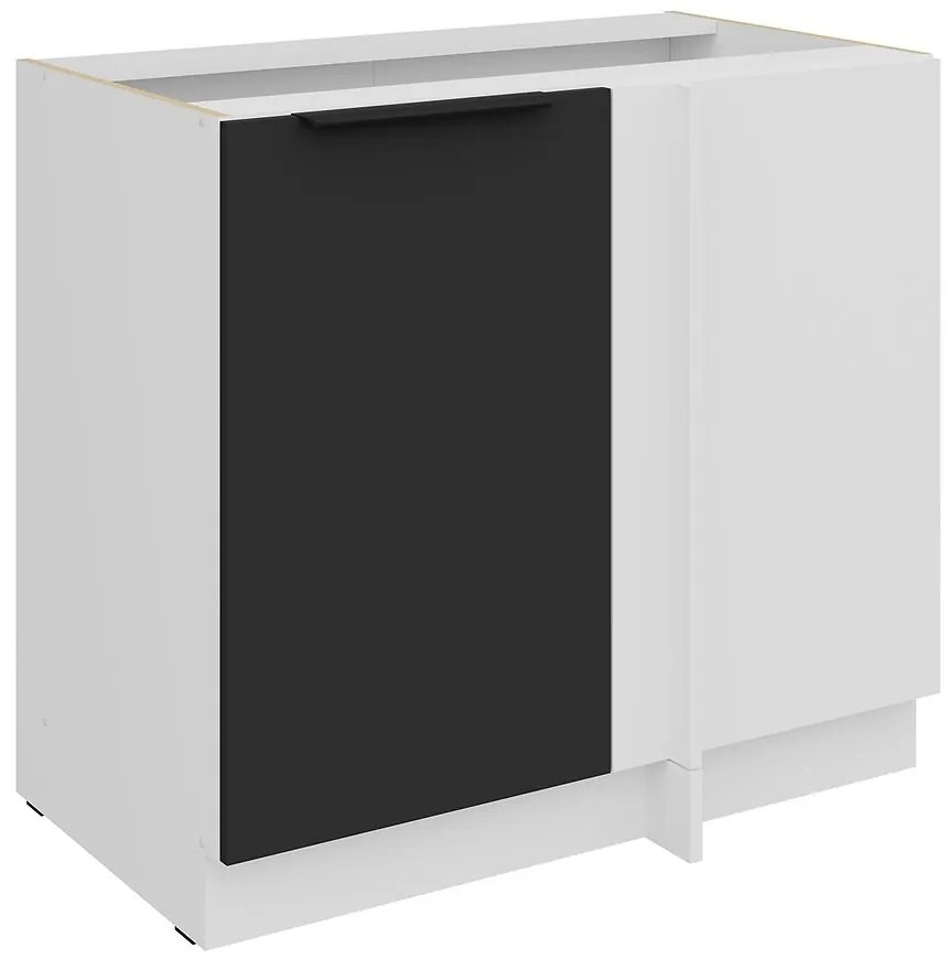 Kuchynská skrinka Aria-Bl/Wh Anti Fingerprint 105 Nd 1f Bb