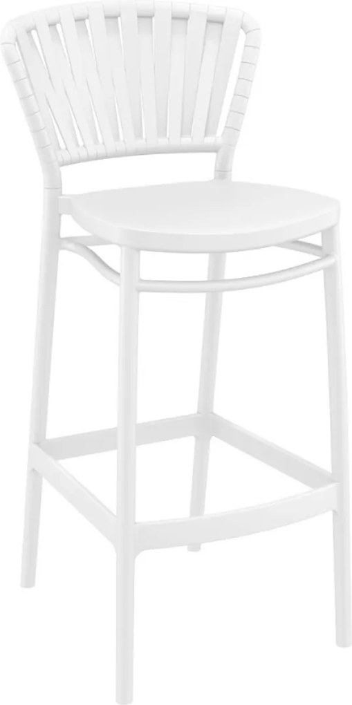 PORTOFINO BAR 75 záhradná barová stolička marsala