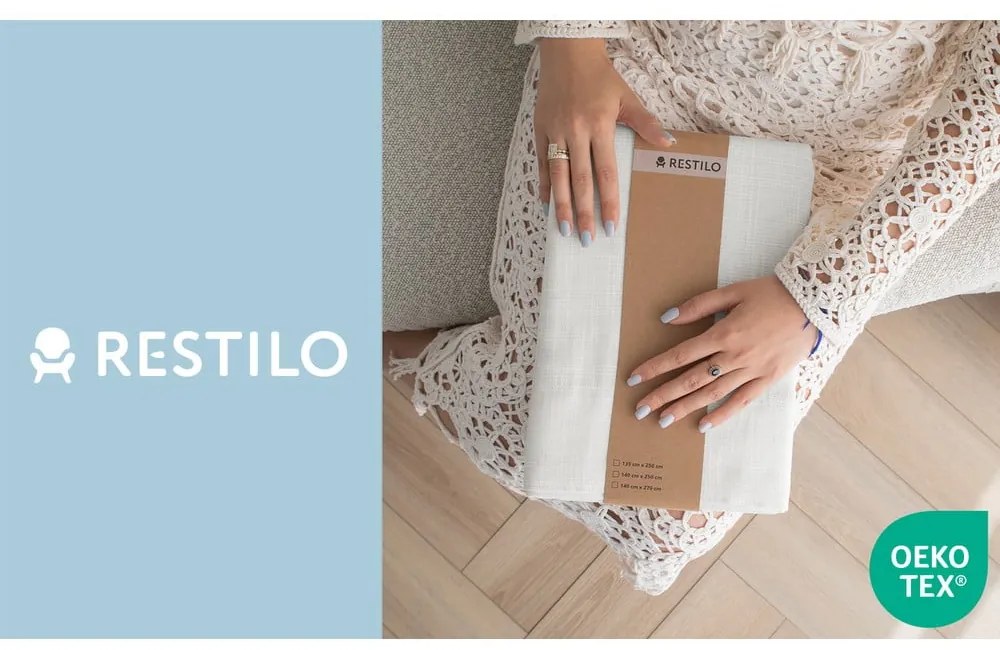 Krémovobiely záves 140x270 cm Valeta – Restilo