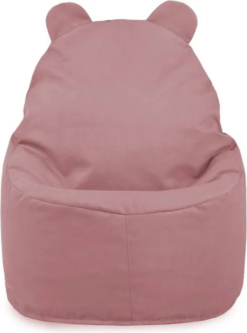 Detské kreslo Sako TEDDY – mäkké plyšové kreslo pre najmenších Farba: Modrý