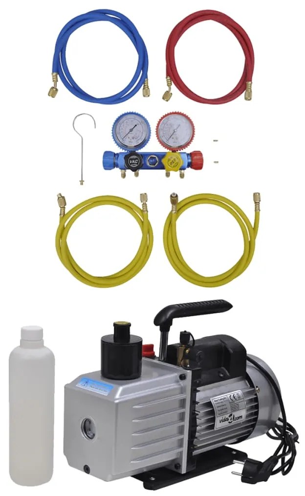 Sada vákuového čerpadla so 4-cestným meradlom na klimatizácie