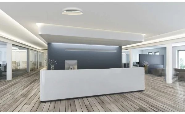 LED Kúpeľňové stropné svietidlo SLIDE LED/6/12/18/24W/230V IP44 biela