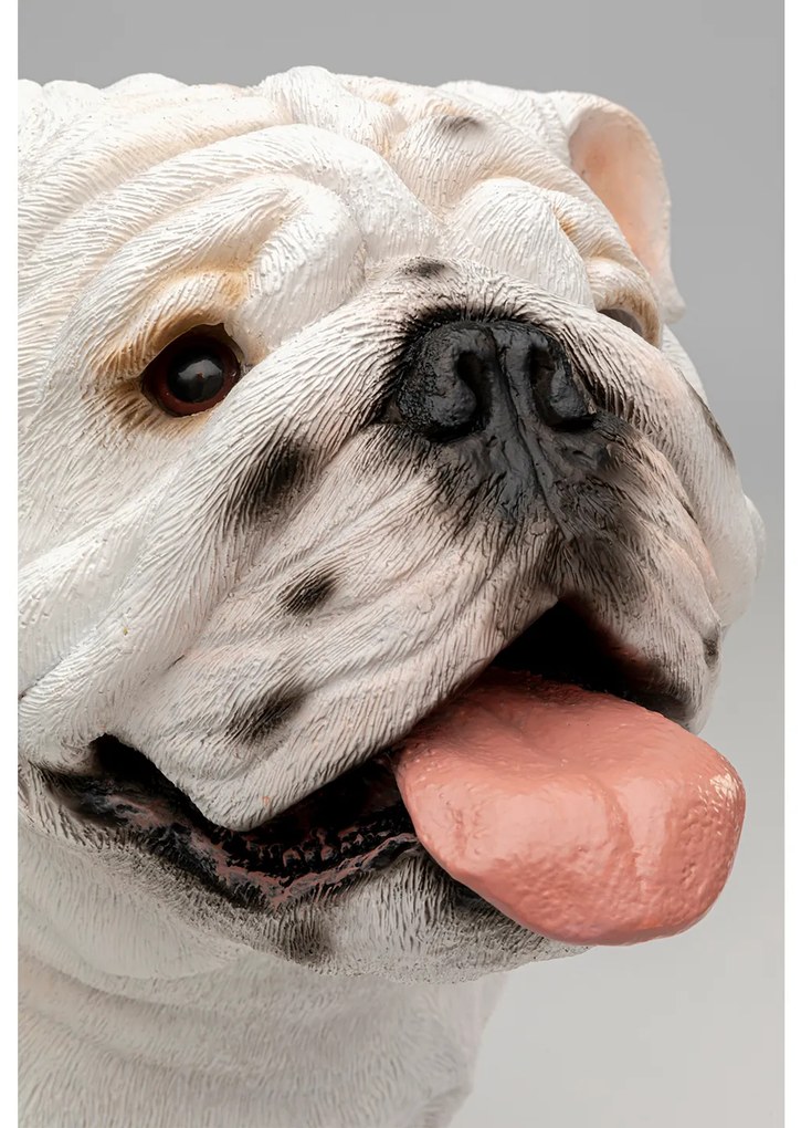 Dog Troy soška biela