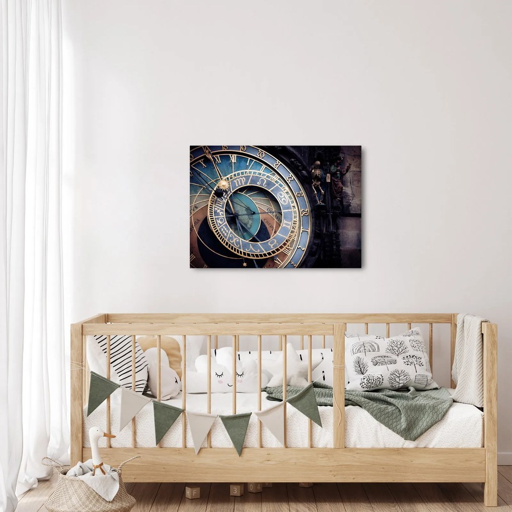 Obraz - Orloj, Praha (70x50 cm)