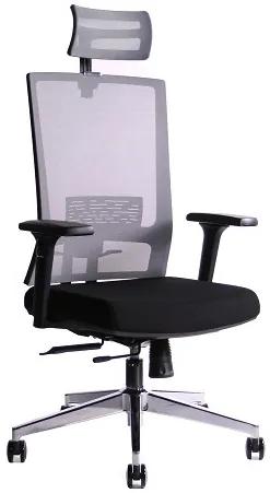 Kancelárska ergonomická stolička Sego TECTON — viac farieb Čierna