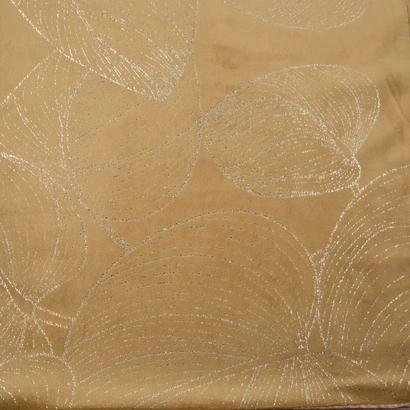 Dekorstudio Elegantný zamatový behúň na stôl BLINK 16 zlatý Rozmer behúňa (šírka x dĺžka): 35x140cm