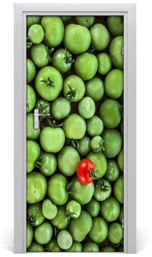 Fototapeta na dvere samolepiace červené paradajka 75x205 cm