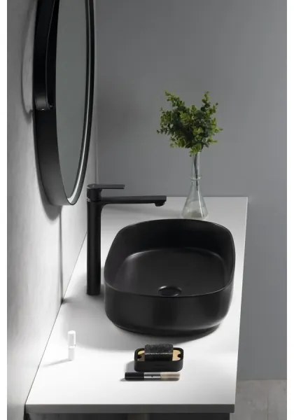 Sapho - Umývadlová batéria PAX 31,5 cm matná čierna