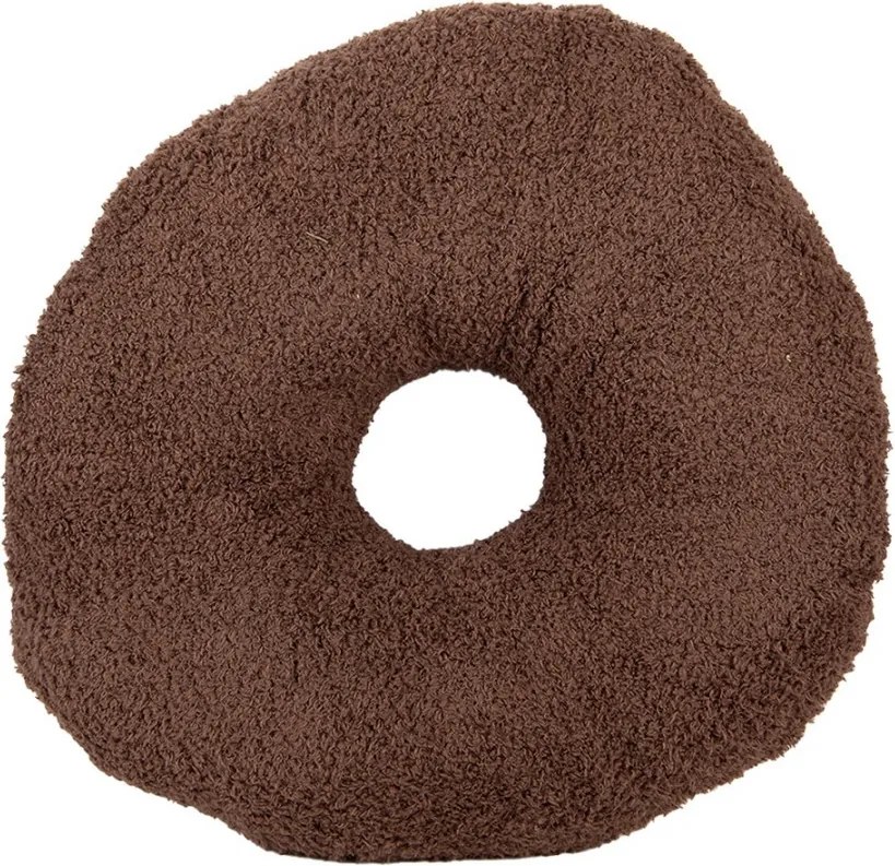 Decorative Cushion ? 35x6 Cm Brown Polyester - ? 35*6 cm