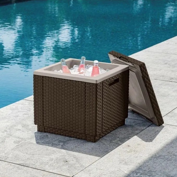 Chladiaca taška Keter Ice Cube 40 l, hnedá