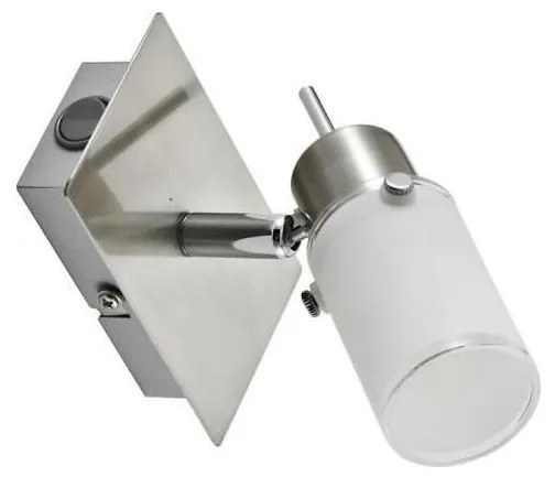 JUST LIGHT. 11931-55 - LED Nástenné bodové svietidlo MAX 1xGU10/4W/230V chróm