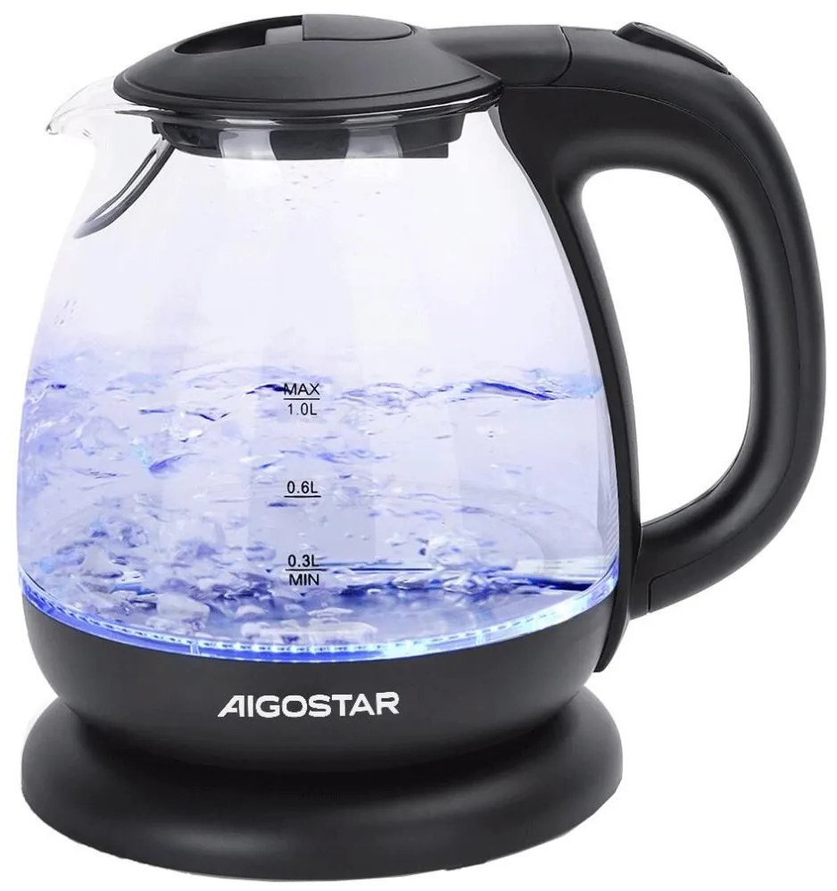 Aigostar B.V. Aigostar - Rýchlovarná kanvica 1l 2200W/230V AI1512