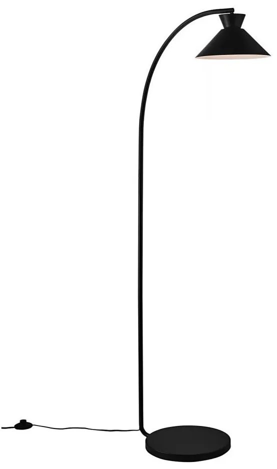 Nordlux - Stojacia lampa DIAL 1xE27/10W/230V čierna