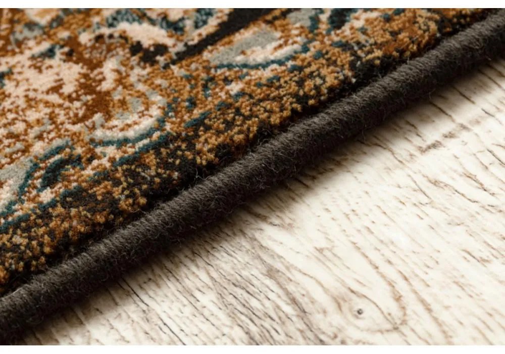 Vlnený kusový koberec Nuri hnedý 200x300cm