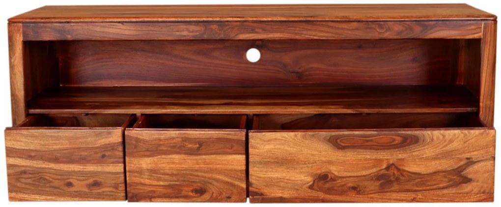 furniture-nabytek.cz - Masiv tv stolek z dřeva palisandr 140x60x45