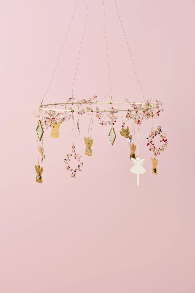 Ib Laursen Korálková ozdoba Coloured Star