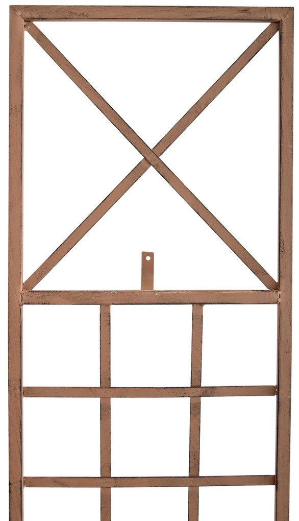 Mriežka na popínavé rastliny Trigo - 198 x 40 cm - Hnedá antik