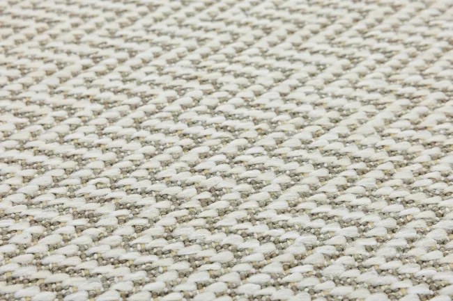 Obojstranný koberec BRUSSELS 205803/10610 béžový / krémový kruh