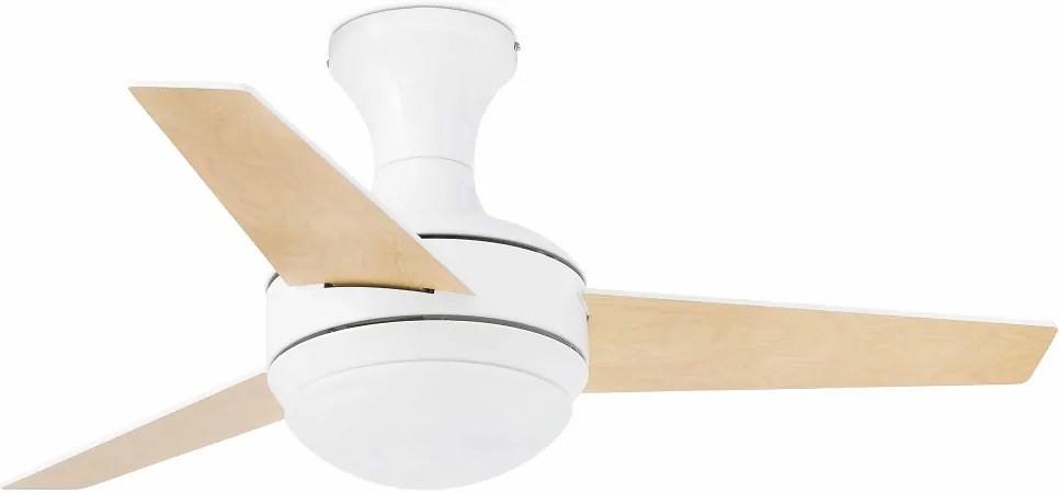 FARO MINI UFO 33454 40“ biela/biela/javor Reverzný stropný ventilátor