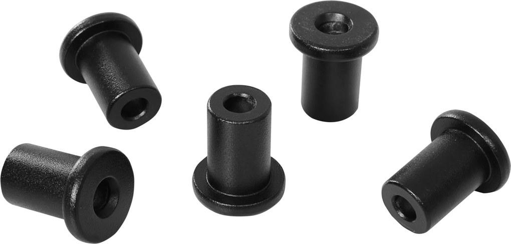 HOMCOM Systém posuvných dverí s posuvným systémom pre dverové otvory s hrúbkou 35-45 mm a maximálnou šírkou 1 m, maximálne zaťaženie 100 kg tmavo hned
