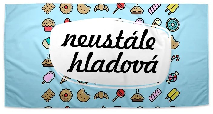 Sablio Uterák Neustále hladná - 30x50 cm