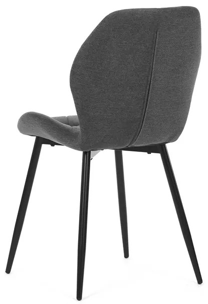 Autronic BONTEC Jedálenská stolička, sivá, látka, CT-285 GREY2 Farba: Šedá