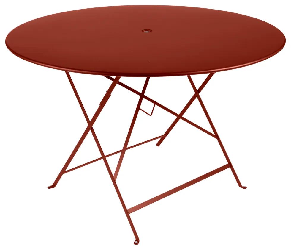 Fermob Skladací stolík BISTRO P.117 cm - Red Ochre