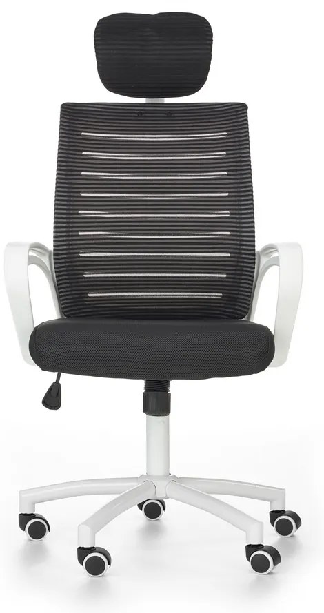 Kancelárska stolička Socket, čierna / biela