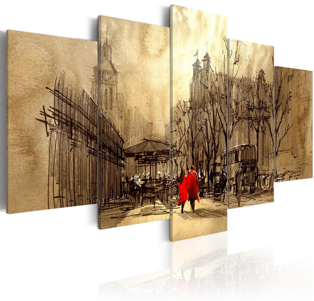 Artgeist Obraz - Time Travels Veľkosť: 100x50, Verzia: Premium Print