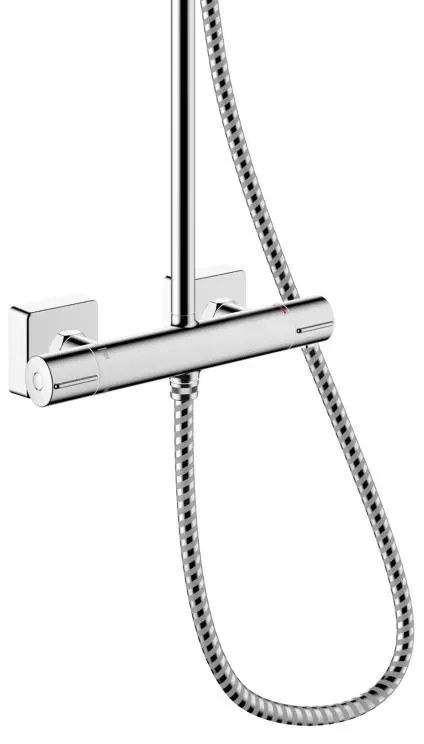 Hansgrohe Vernis Shape, sprchový set Showerpipe 230 s termostatom, Green, chrómová, HAN-26319000