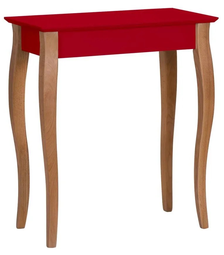 RAGABA Lillo konzolový stôl úzky, červená