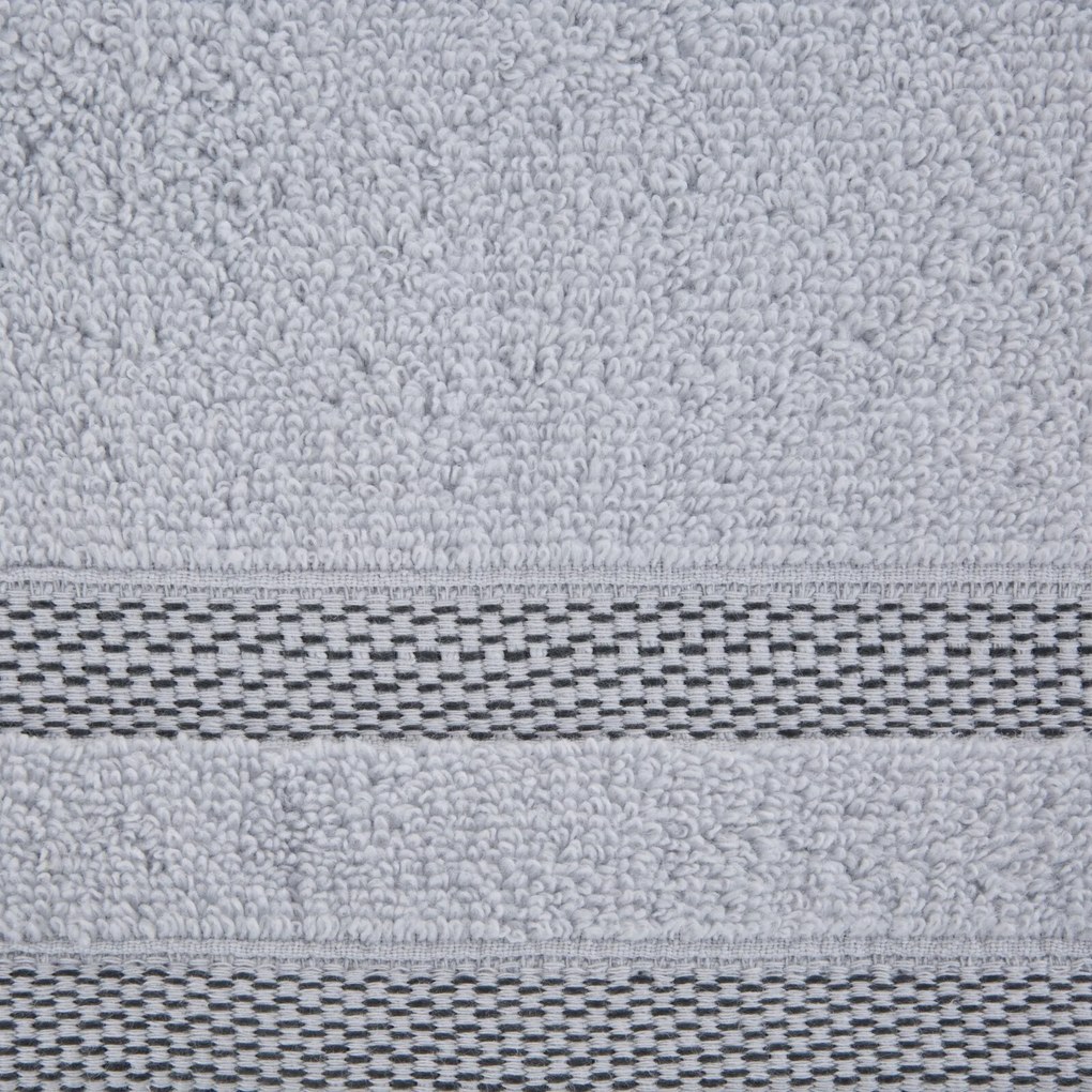 FROTÉ UTERÁK RIKI SADA 6KS 50X90 CM STRIEBORNÁ