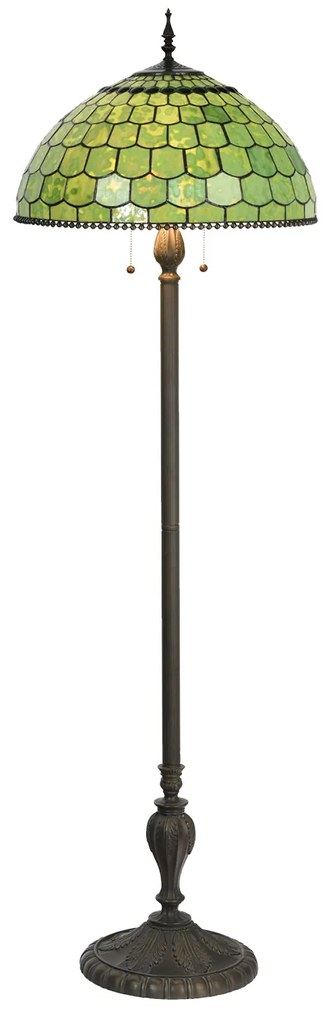 vitrážová stojaca tiffany lampa 51*165
