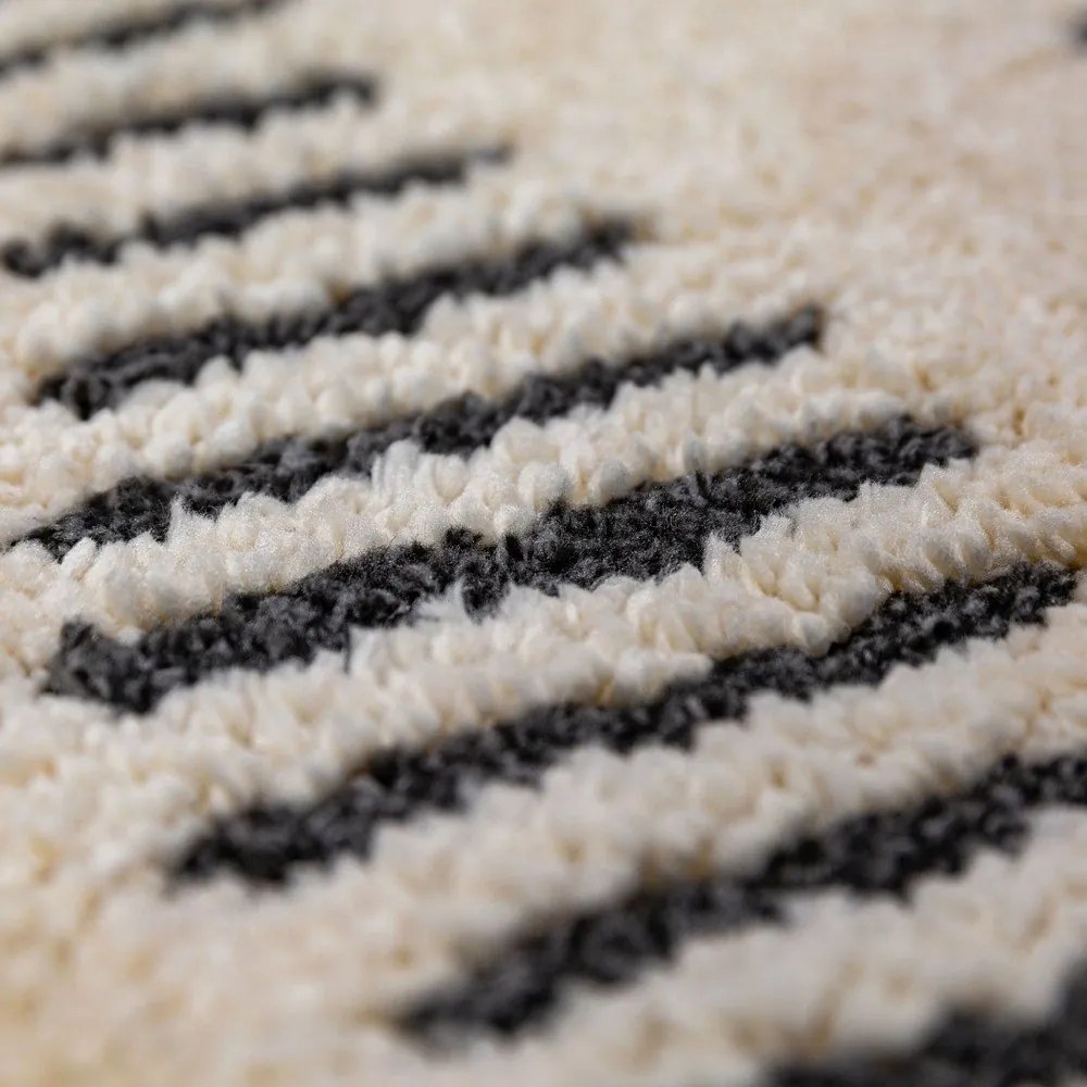 Krémovobiely koberec 120x170 cm Knot – Flair Rugs