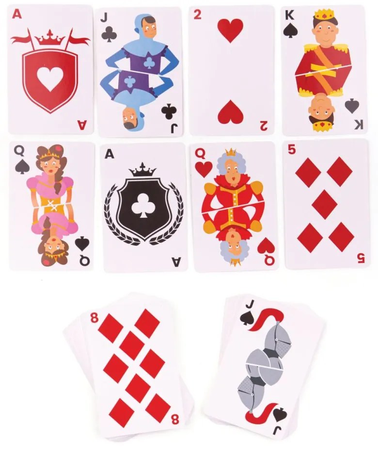 Bigjigs Toys klasické karty