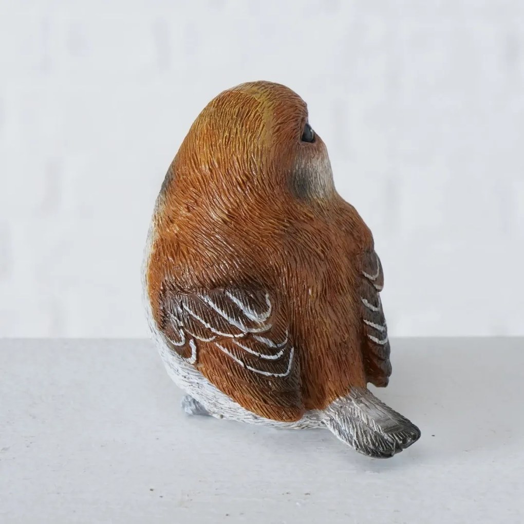 Záhradná figúrka z polyresinu Cobie, sada 2ks, 7 cm, hnedá