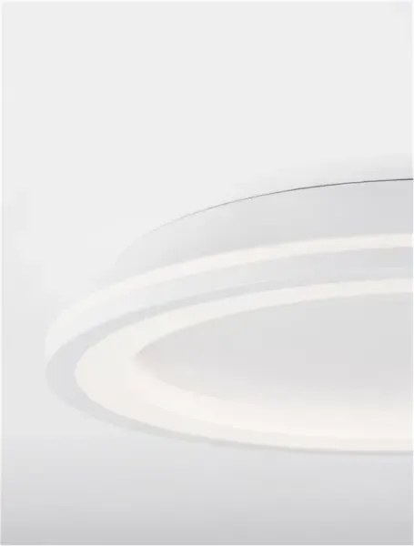 LED stropné svietidlo Oggy 37 biele