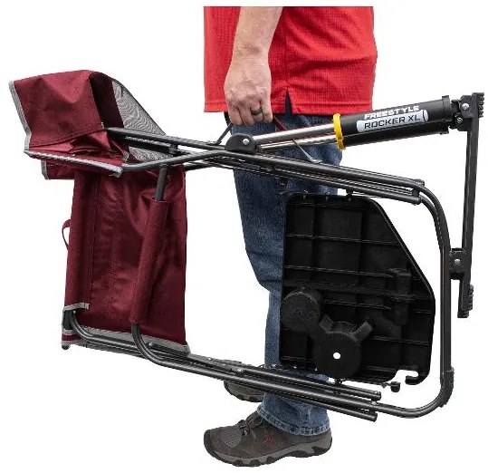 GCI Kempingová stolička s funkciou hojdania Freestyle Rocker XL™ (škoricová)  (100384748)