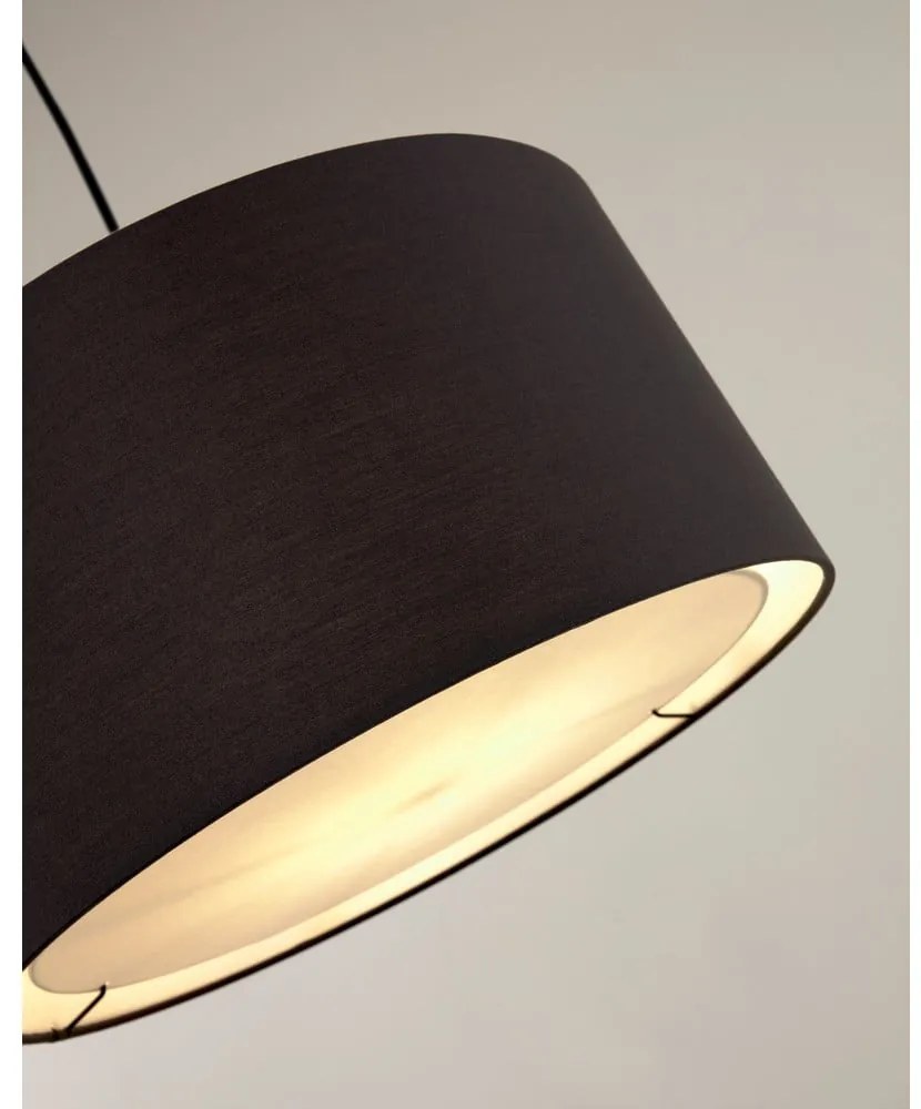Čierne tienidlo ø 40 cm Santana – Kave Home