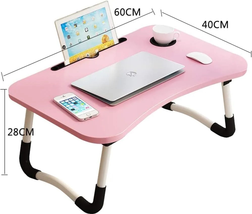 Stolík pod notebook - Ružová