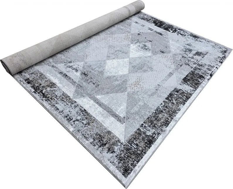 DC Koberec Oman 236 sivá antracit Rozmer: 280×380 cm
