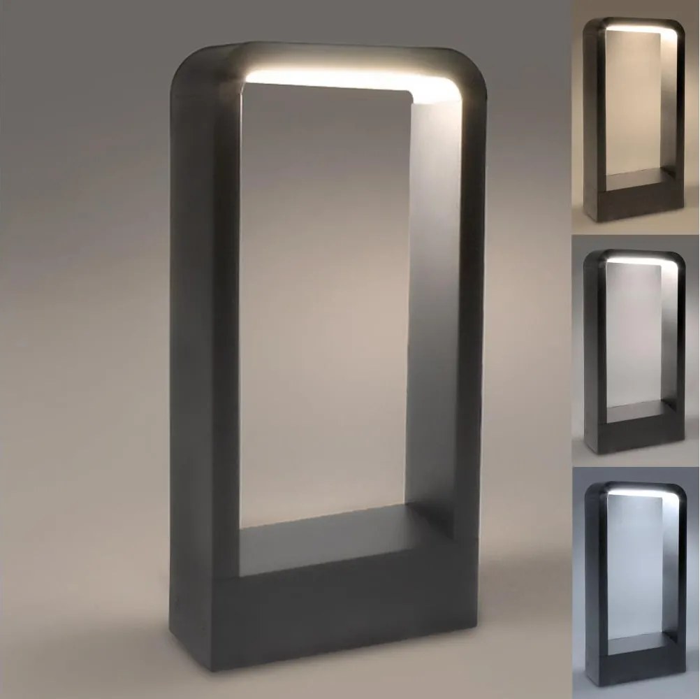 Brilagi-LED Vonkajšia lampa BARI LED/7W/230V 3000/4000/6000K antracit IP54 30 cm