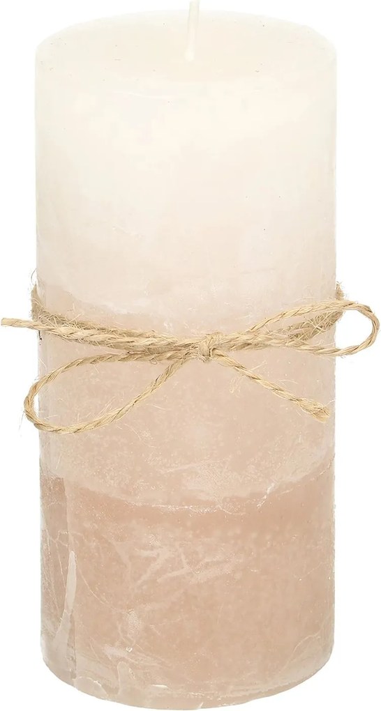 Sviečka Silvia 14cm beige